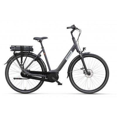 Batavus Altura E-go Plus dames zwart mat 28" Batavus Altura E-go Plus dames zwart mat 28"