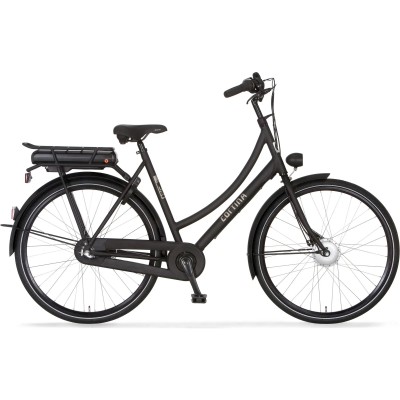 Cortina U1 Dames 57 Cm Zwart mat 28"